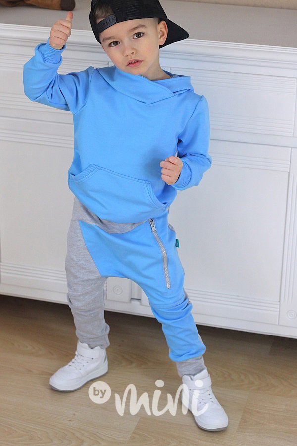 Sky blue mikina