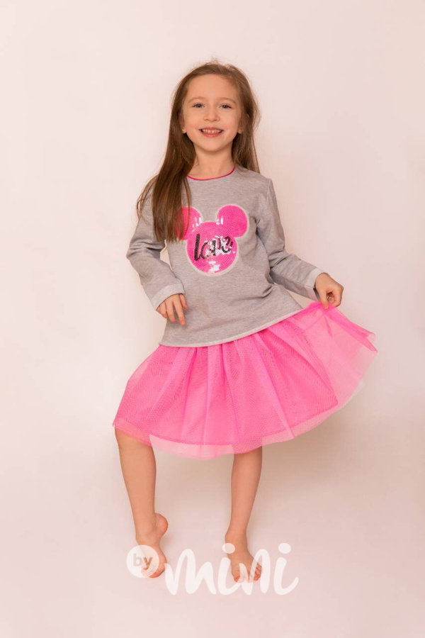 Neon LOVE tutu komplet