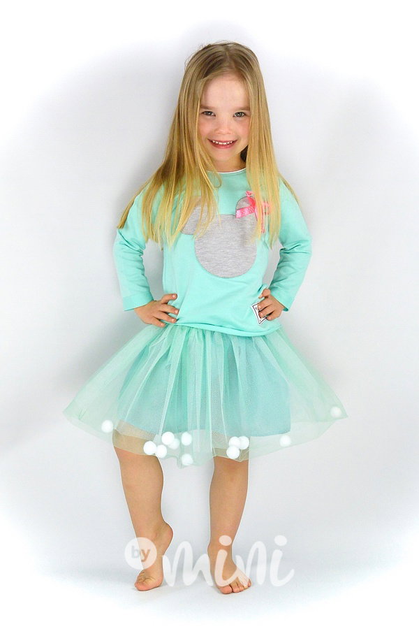 Mint bambulkový tutu set