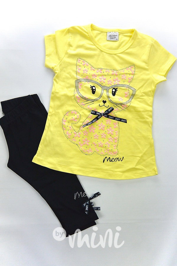 Summer yellow cat komplet