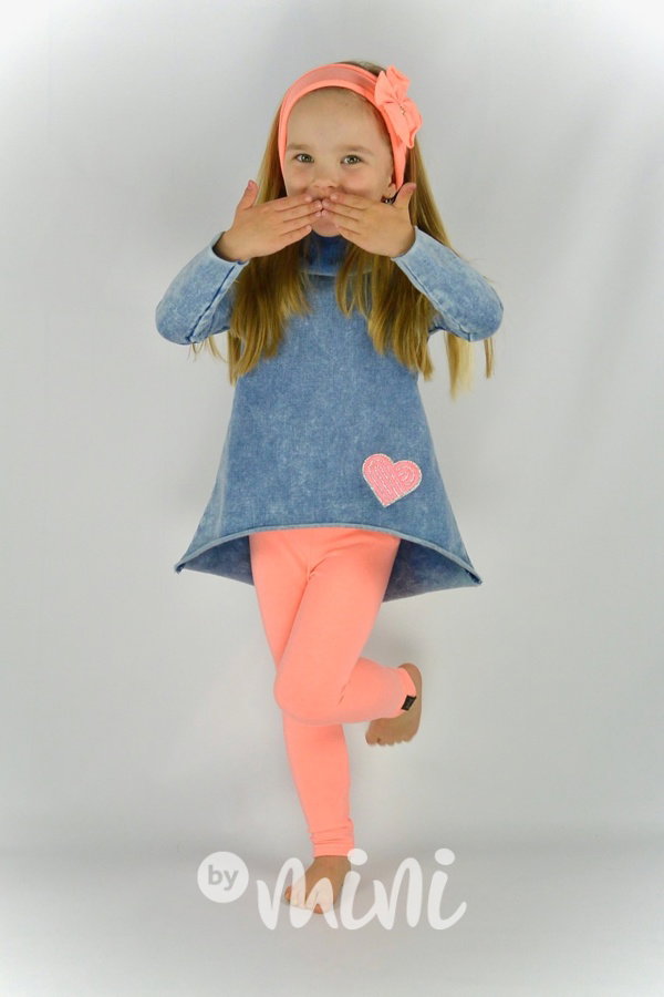 Atypická jeans mikina