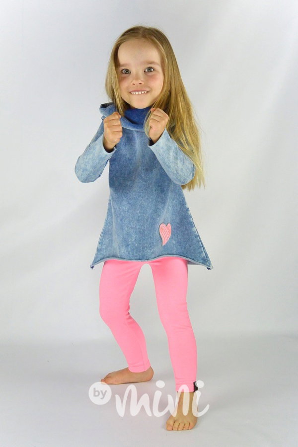 Atypická jeans mikina