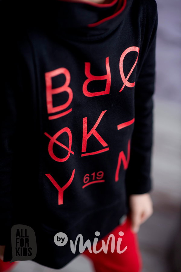 Brooklyn black/red komplet