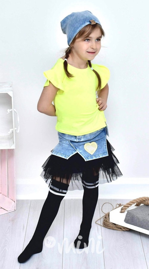 NEON yellow triko