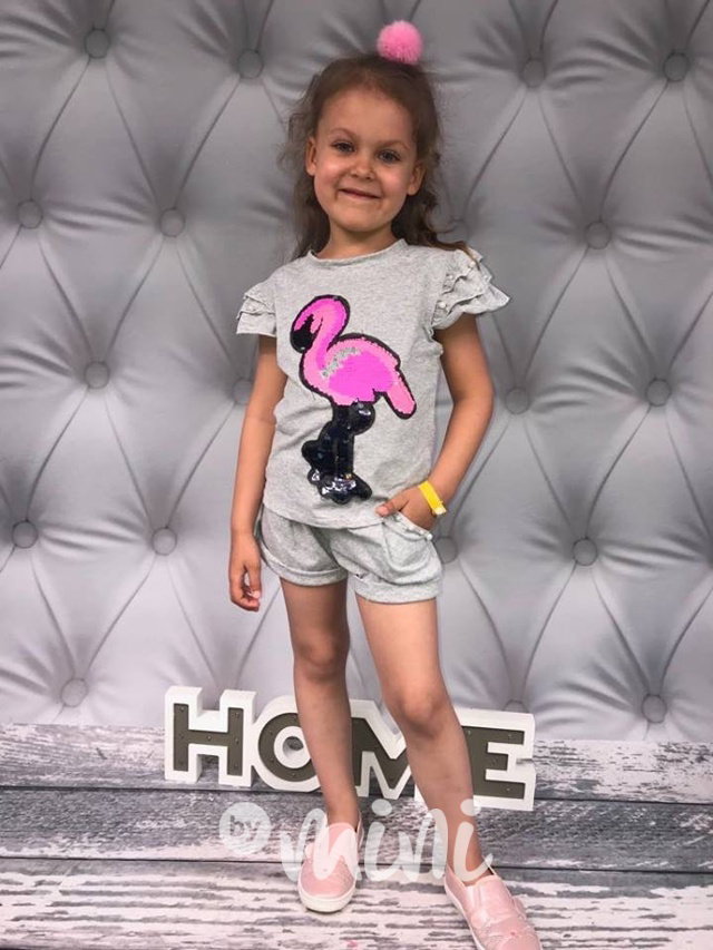 Flamingo summer set grey