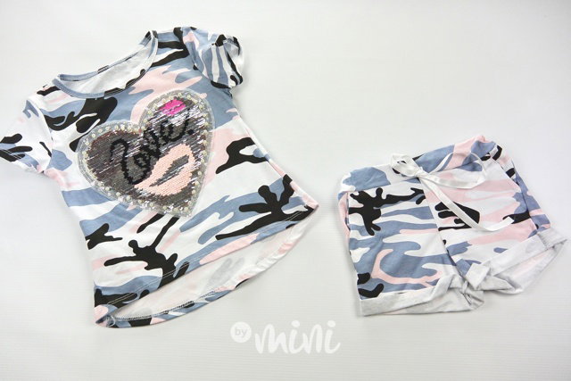 Baby pink army komplet