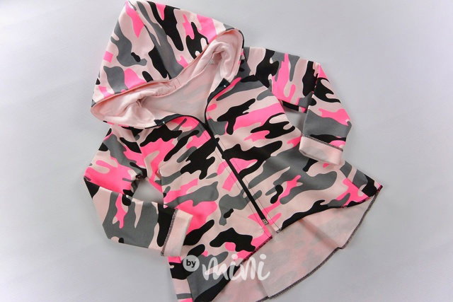 Dětská army mikina