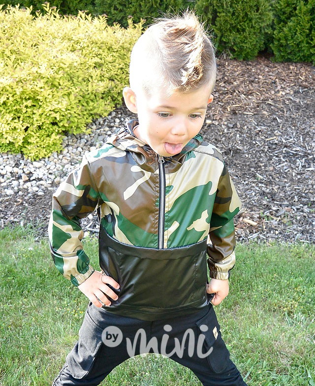 Army/Black bunda větrovka