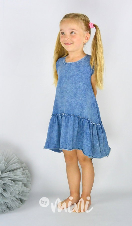 Jeans šaty pro dívky