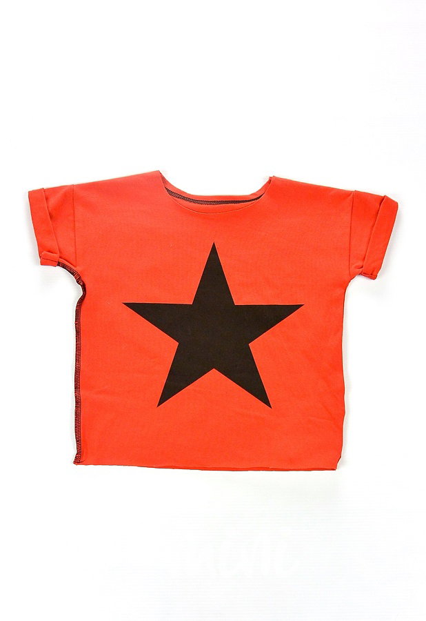 STAR tričko red