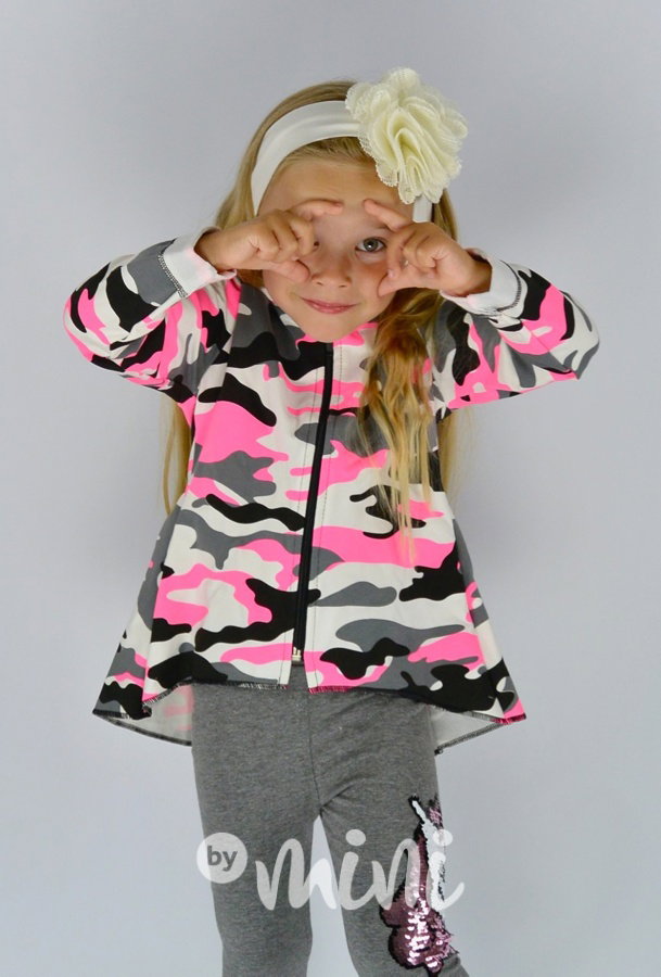 Pink army mikča na zip