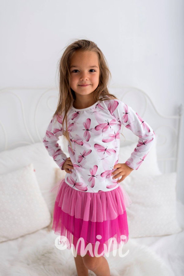 Dívčí šaty Dragonfly dress