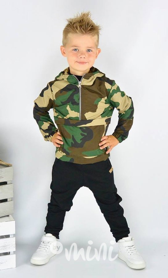 Black basic tepláčky