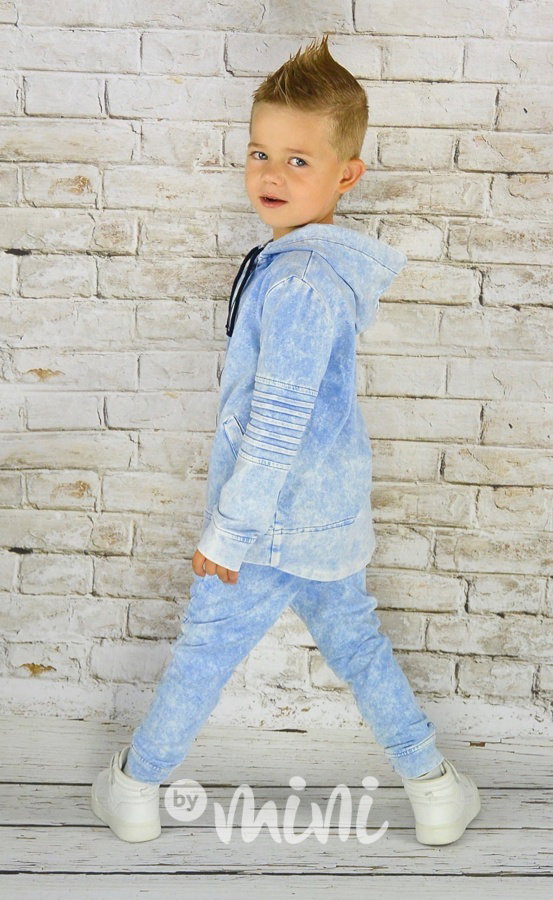 Světlý denim blue/sepraný set