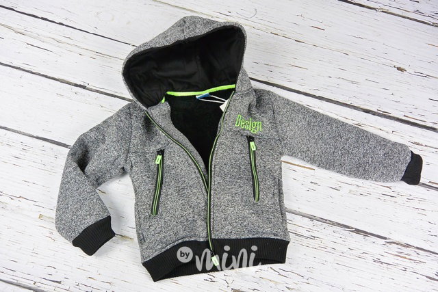 Zimní extra teplá mikina s kožíškem