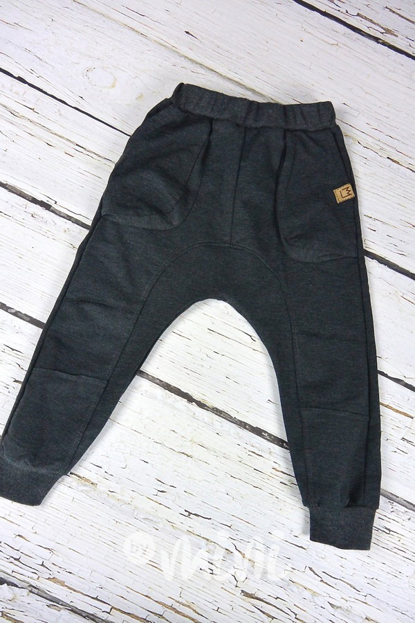 Los Angeles baggy šedé