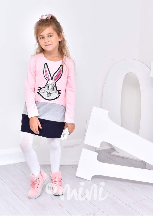 Bunny tunika pink