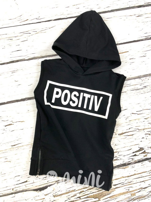 Černá vesta POSITIV