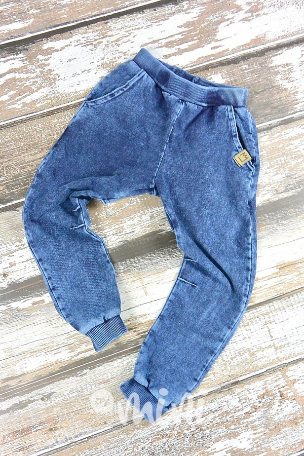 Dark jeans tepláčky