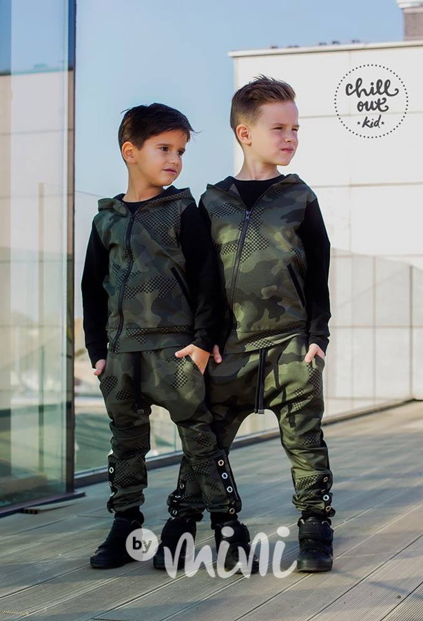 Street army baggy tepláčky