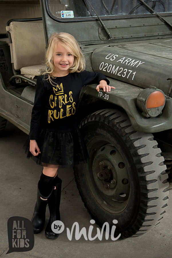 Military collection - army tylové šaty