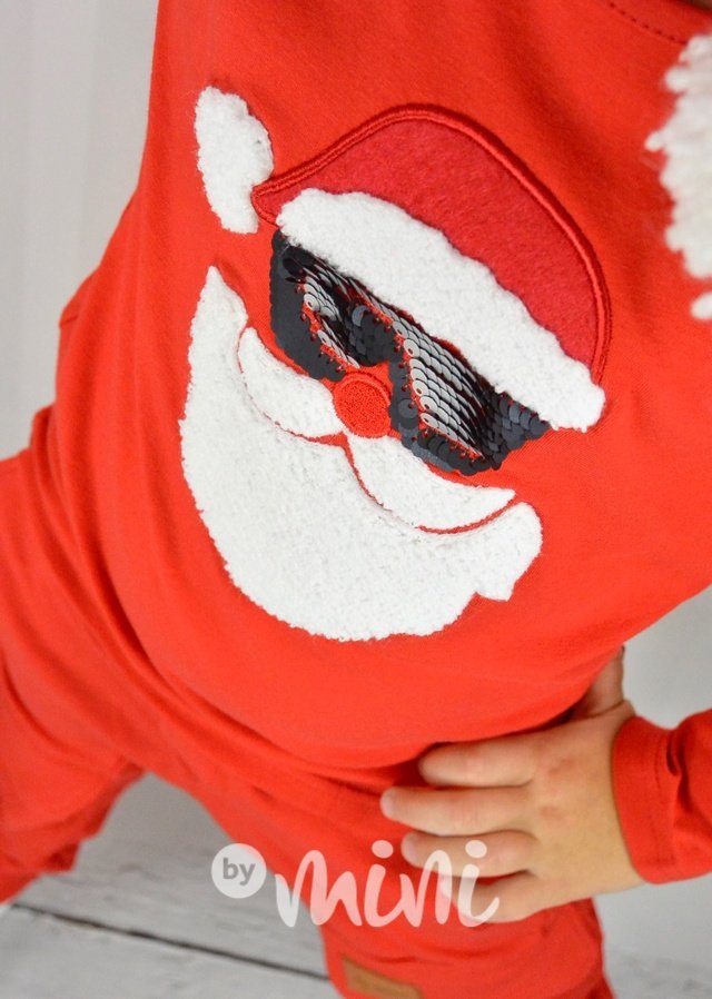 Santa triko červené
