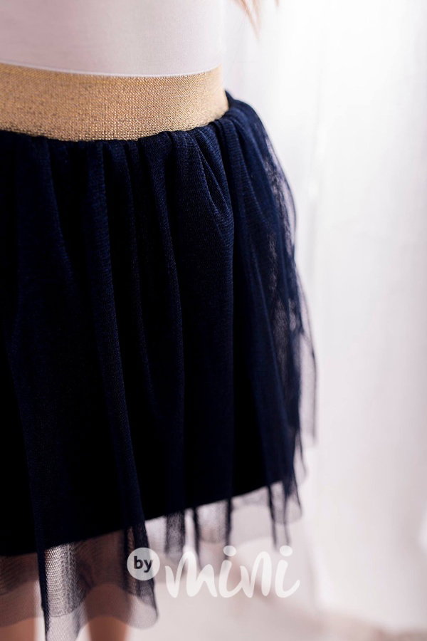 Gold/Blue tutu sukně
