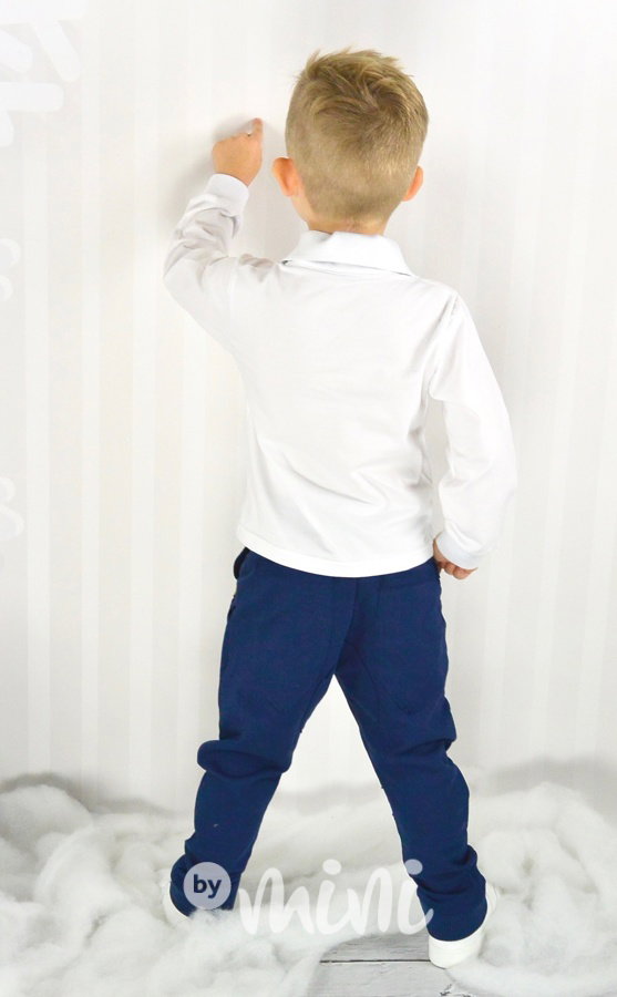 Elegant pants royal blue
