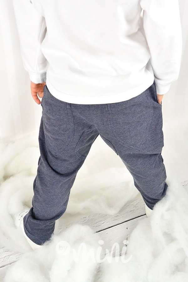 Elegant pants jeans blue
