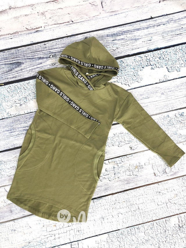 Girls gang tunika khaki