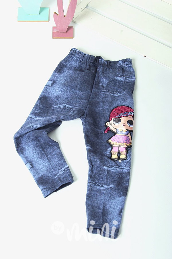 LOL cotton jeans legíny V.