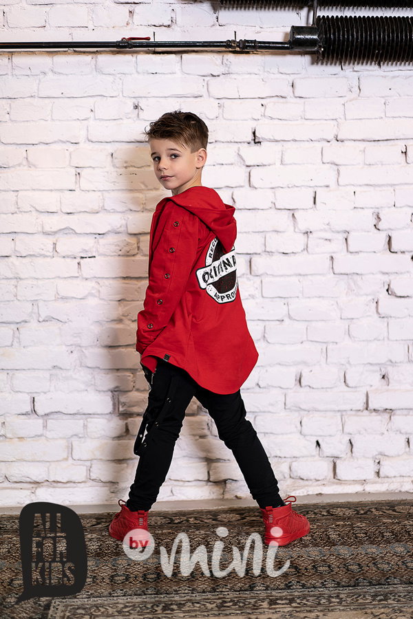 Original prodloužená fashion mikina