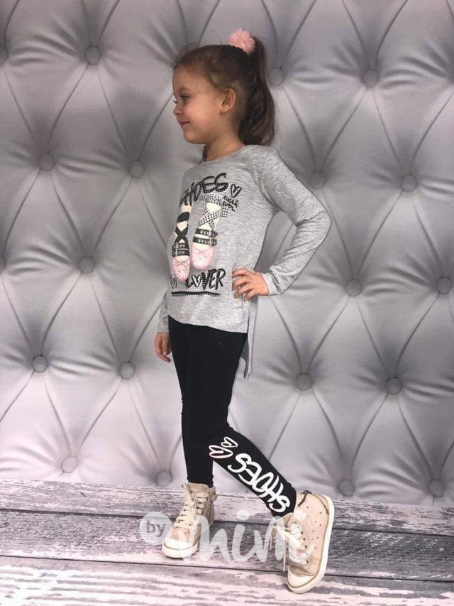 Shoes lover grey set