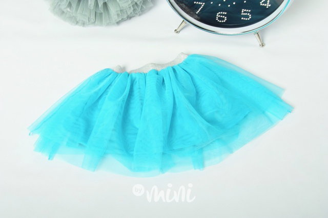 Mint silver tutu sukně