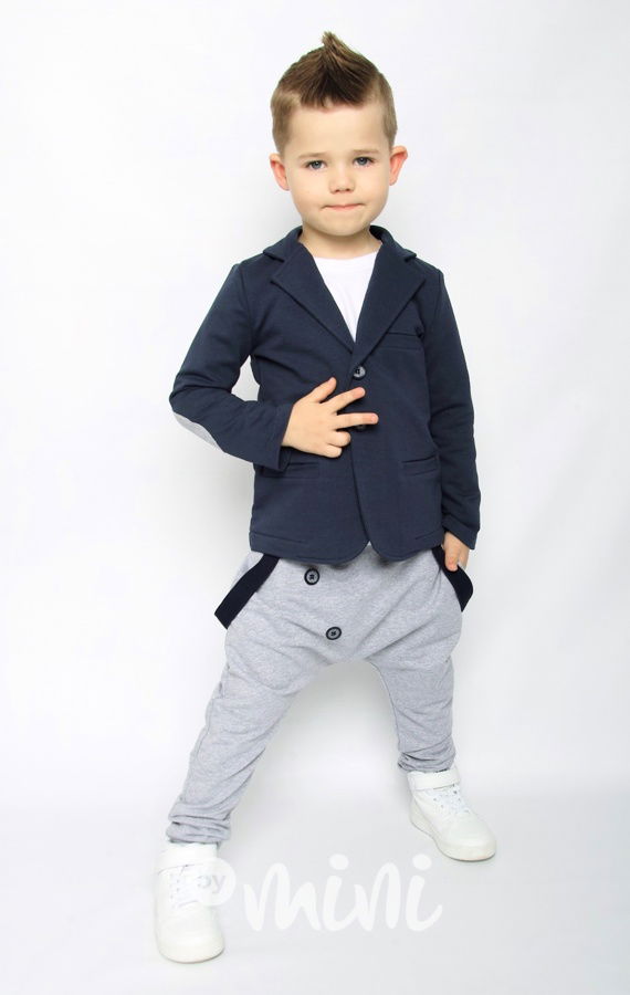 Modré chlapecké sáčko