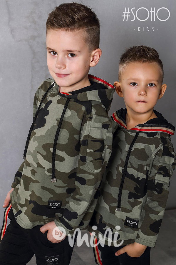 Army teplákovka pro chlapce
