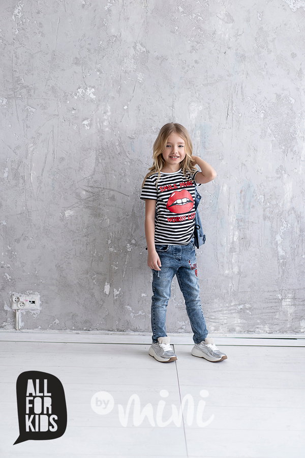 Trendy jeansy heart
