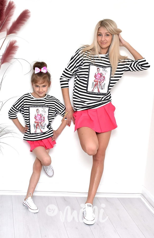 #girlMOM pruhovaná blůzka