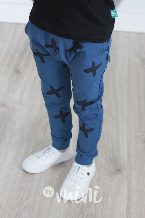 Letní X tepláčky blue