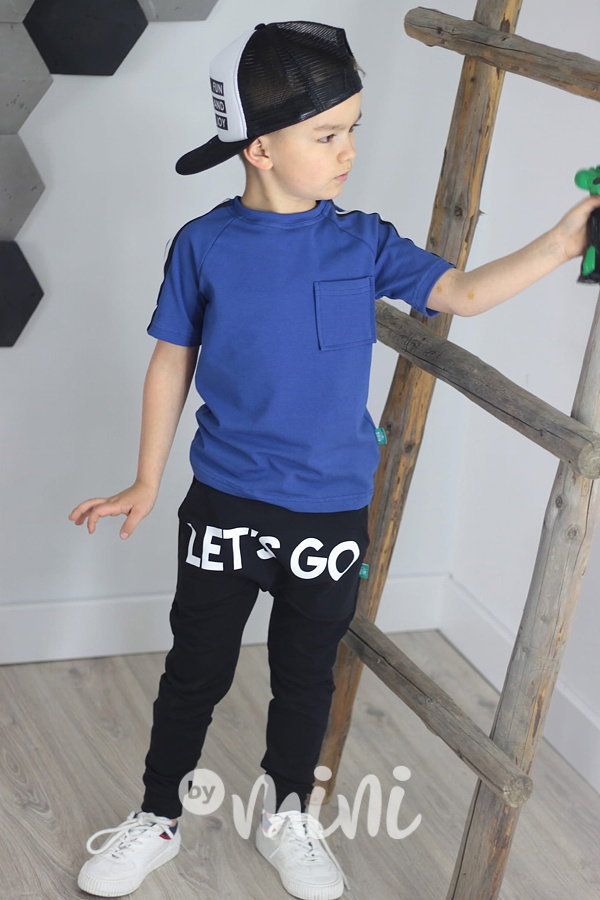 Černé baggy Let's go