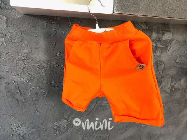 Oranž chlapecké shorts