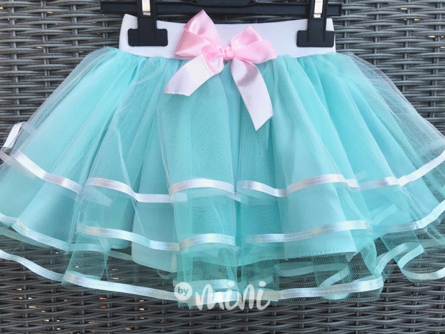 *Luxury* LOL mint tutu set - tylová sukně