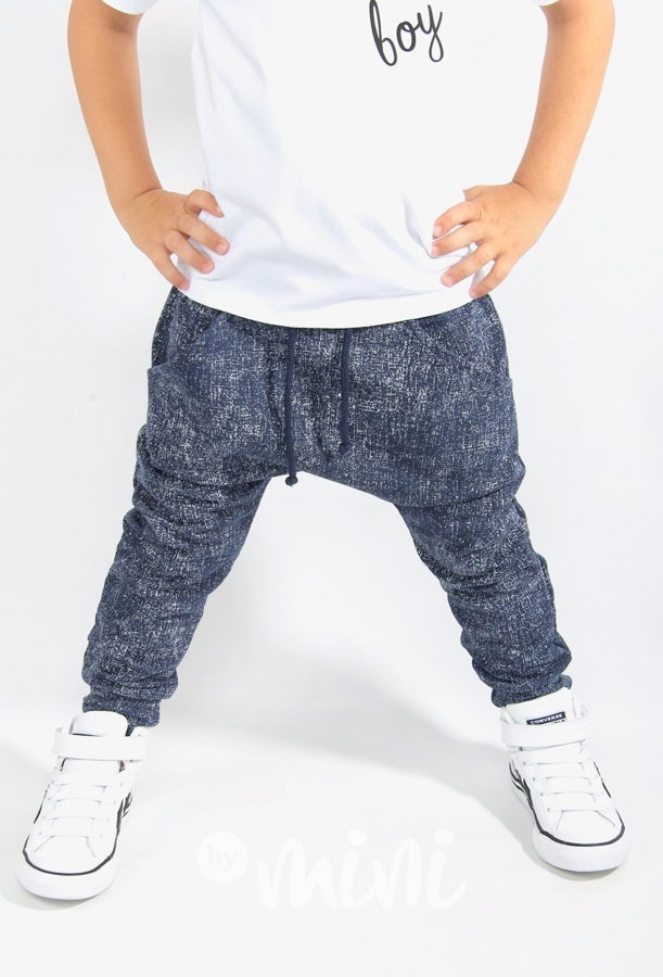 Kosmos baggy tepláky blue