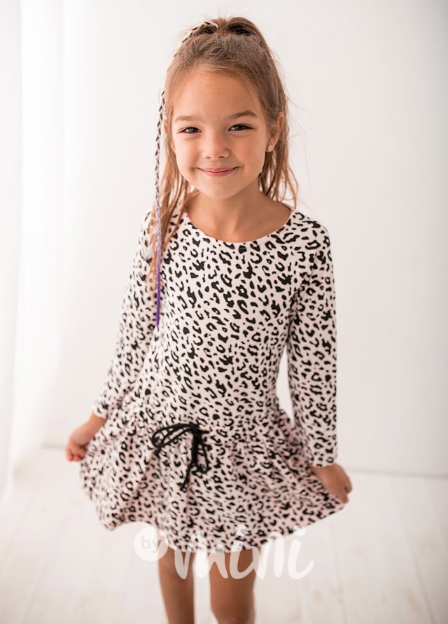 Animal print šaty
