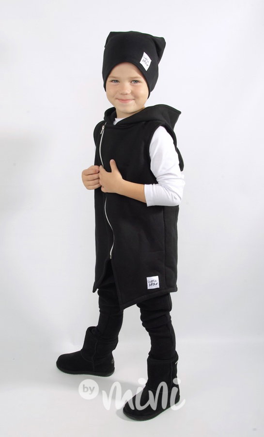 Vyteplená designová vesta