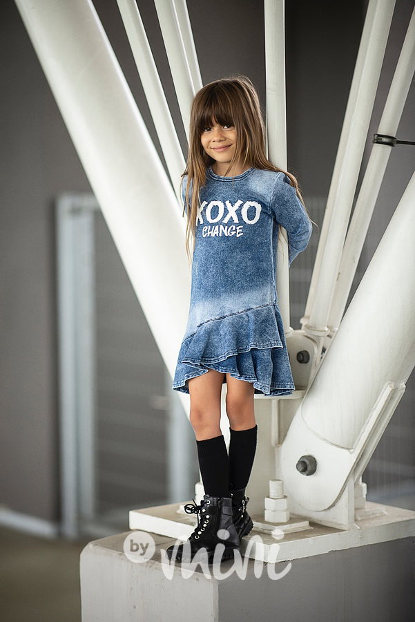 *Premium* XOXO šaty ice blue