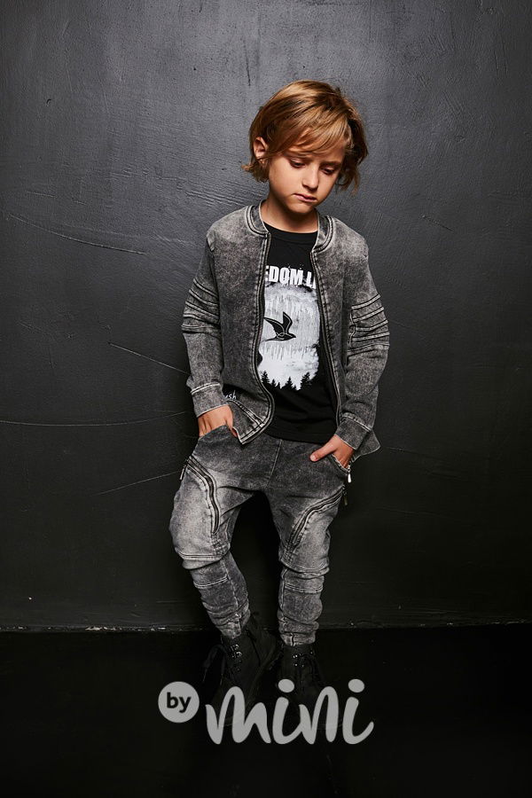 *Premium* Freedom ice black mikina na zip