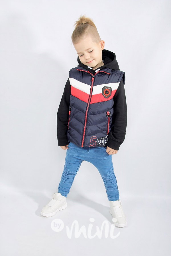 Super BOY jarní vesta - modrá