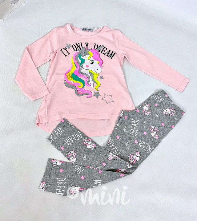 Pony neon souprava - pink