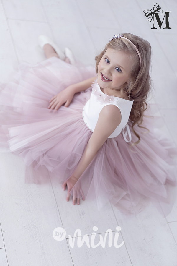 Luxury dress - Laura - dívčí luxusní svatební šaty
